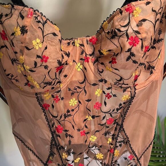 ADORE ME Corset Garter Belt NWT - Picture 2 of 5